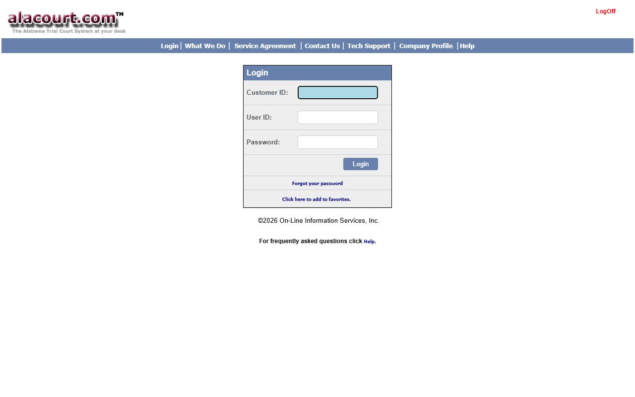 Conecuh County arrest records Alacourt case search portal